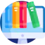 Online library icon 64x64