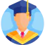 Graduate icon 64x64