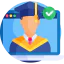 Graduate icon 64x64