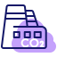 Factory plant アイコン 64x64
