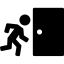 Emergency exit Symbol 64x64