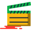 Clapperboard ícono 64x64