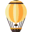 Hot air balloon ícono 64x64