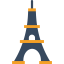 Eiffel tower icon 64x64