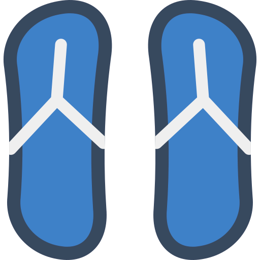 Flip flops icon
