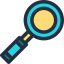 Magnifying glass biểu tượng 64x64