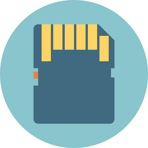 Memory card icon