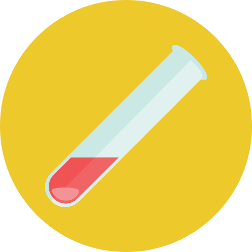 Blood sample icon