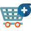 Shopping cart Ikona 64x64