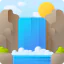 Waterfall icon 64x64