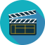 Clapperboard ícono 64x64