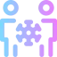Virus transmission アイコン 64x64
