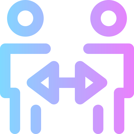 Keep distance icon
