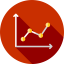 Line chart biểu tượng 64x64