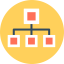 Hierarchical structure icon 64x64