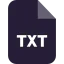 Txt іконка 64x64