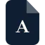 Font file ícono 64x64
