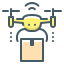 Quadcopter ícono 64x64