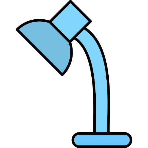 Table lamp icon