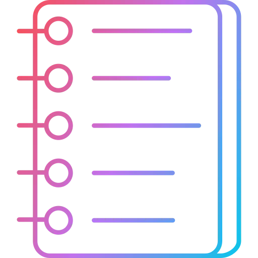 Spring notebook icon