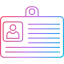 Library card icon 64x64