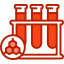 Blood analysis icon 64x64