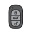 Key car icône 64x64