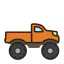 Monster truck アイコン 64x64