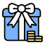 Gift box icon 64x64