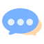 Chat balloon 상 64x64