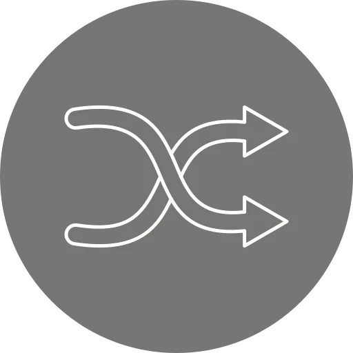 Shuffle icon