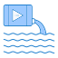 Water pollution icon 64x64