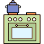 Cooking stove アイコン 64x64