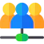 Подключенный пользователь иконка 64x64