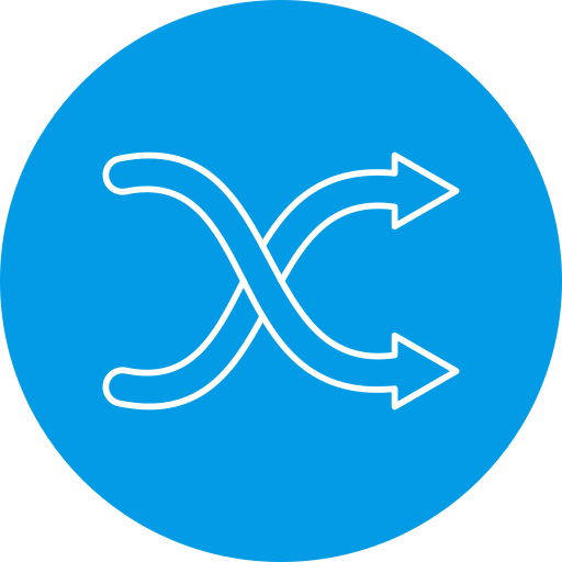 Shuffle icon