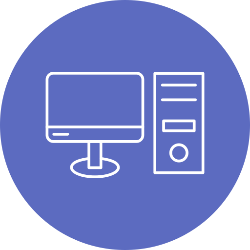 Personal computer icon