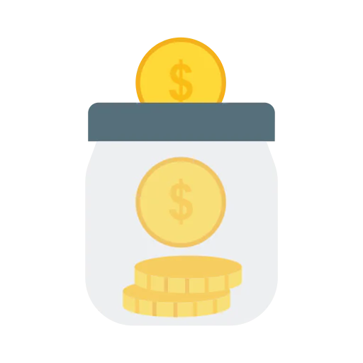 Saving icon