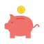 Piggy bank icône 64x64