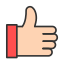 Thumbs up ícono 64x64