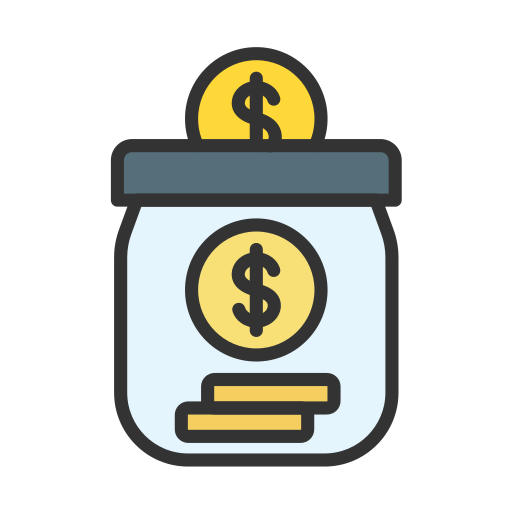 Saving icon