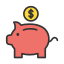 Piggy bank icône 64x64