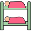 Bunk bed 图标 64x64