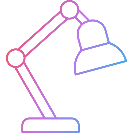 Table lamp icon