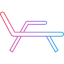 Deck chair icon 64x64