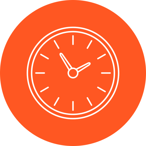 Wall clock icon