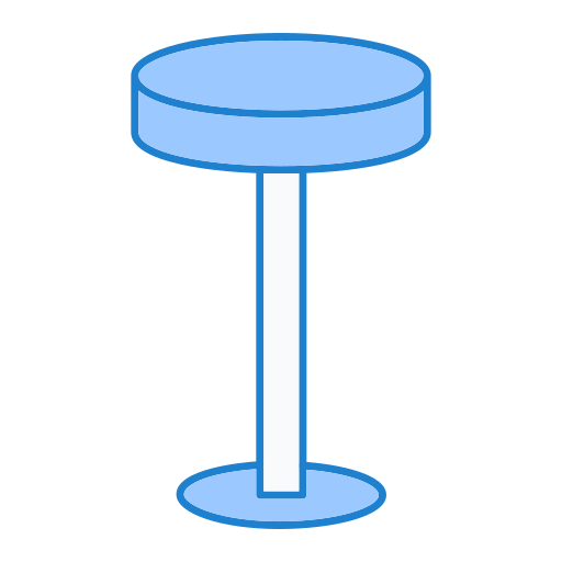 Bar stool icon
