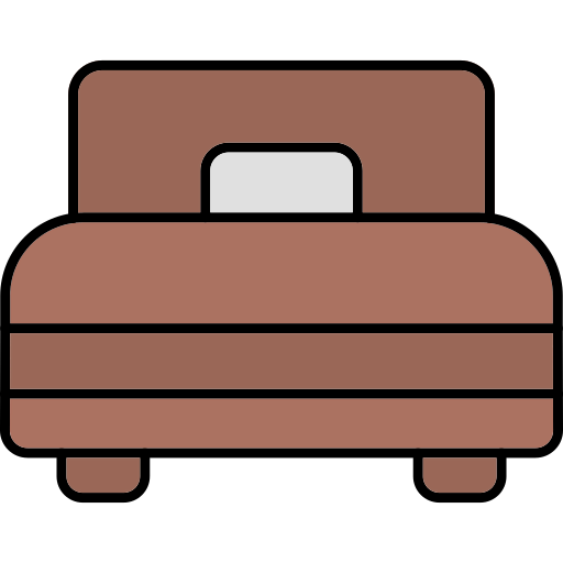 Single bed icon
