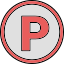 Parking sign Symbol 64x64