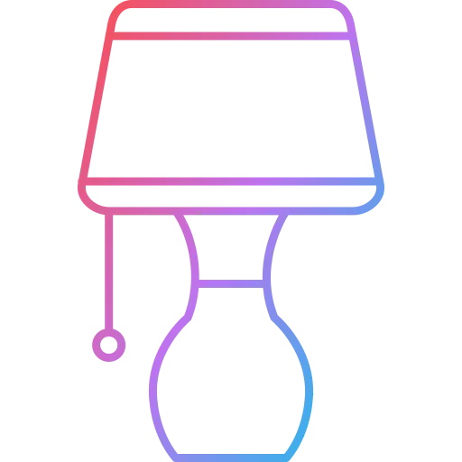 Table lamp icon