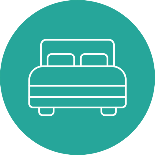 Double bed icon